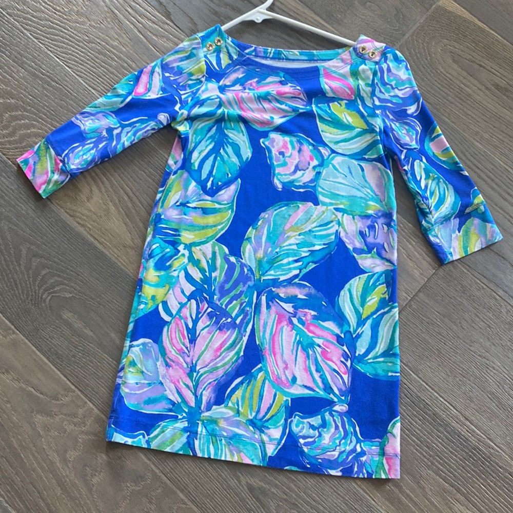 Lilly Pulitzer girls size M 6/7 straight fit Sophie  dress